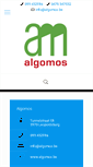 Mobile Screenshot of algomos.be